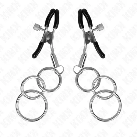 KINK - 3 O-RING NIPPLE CLAMP 6 CM