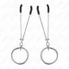 KINK - THIN NIPPLE CLAMPS WITH O-RING 7 CM
