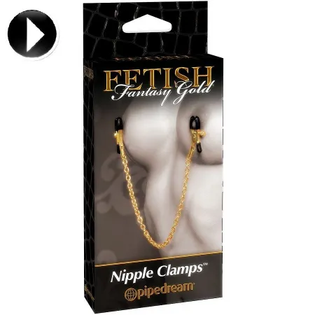 FETISH FANTASY GOLD - NIPPLE CLAMPS
