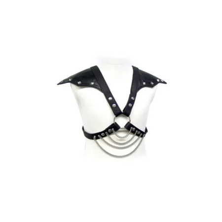 LEATHER BODY - METAL AND SHOULDERS