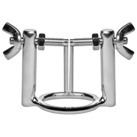 METAL HARD - GLAND RING WITH URETHRAL DILATOR PRESS