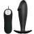PRETTY LOVE - SILICONE ANAL PLUG PENIS FORM AND 12 VIBRATION MODES BLACK