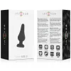 INTENSE - ANAL PLUG PIPO S BLACK SILICONE 9.8 CM