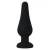 INTENSE - ANAL PLUG PIPO M BLACK SILICONE 11 CM