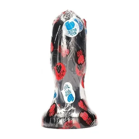 METAL HARD - STEEL ANAL PLUG WITH TAIL 8.89CM