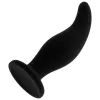 OHMAMA - CURVED SILICONE BUTT PLUG P-SPOT 12 CM