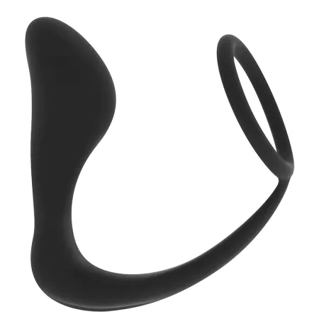 OHMAMA - SILICONE BUTT PLUG AND RING 10.5 CM