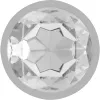 INTENSE - ALUMINUM METAL ANAL PLUG WITH SILVER CRYSTAL SIZE M