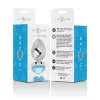 INTENSE - ALUMINUM METAL ANAL PLUG BLUE HEART SIZE L