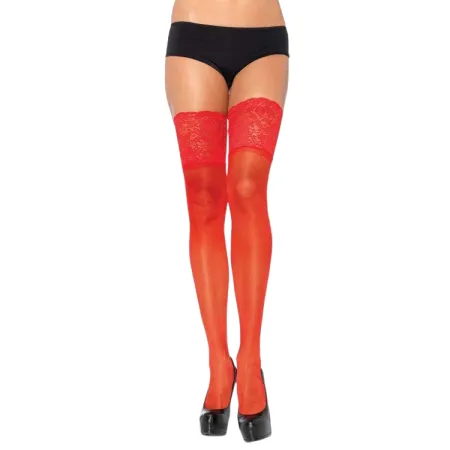 LEG AVENUE - STAY UPS SHEER THIGH UP ONE SIZE