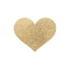 BIJOUX - INDISCRETS FLASH GOLDEN HEART NIPPLE COVERS