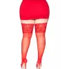 LEG AVENUE - STAY UPS SHEER THIGH UP PLUS SIZE