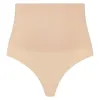 BYE-BRA - THONG STYLE SEAMLESS GIRDLE BEIGE SIZE XXL