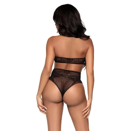 ME-SEDUCE - GLORIA SET BLACK L/XL