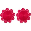 OBSESSIVE - A770 NIPPLE COVERS RED O/S