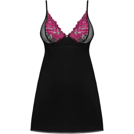 OBSESSIVE - ROSENTY CHEMISE & THONG XS/S
