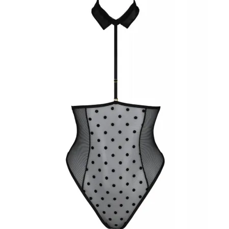 PASSION - TRISHA OPEN BODY BLACK L/XL