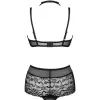 LIVCO CORSETTI FASHION - LINERA FOR THE SENSES COLLECTION BRA + PANTY BLACK