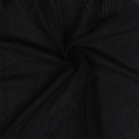 SUBBLIME - BABYDOLL TULLE FABRIC WITH LACE AND FLOWER DETAIL BLACK S/M