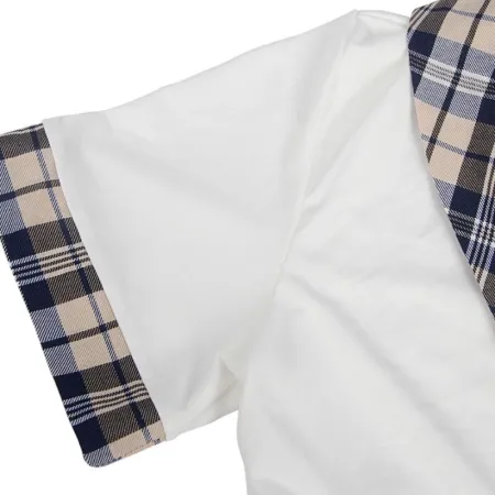 CHILIROSE - CR 3859 BABYDOLL & THONG BLACK/BLUE S/M