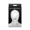 NS NOVELTIES - FETISH & FASHION MOUTH HOOD NYLON WHITE