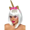 LEG AVENUE - UNICORN FLOWER HEADBAND GOLD