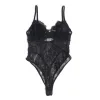 SUBBLIME - 955625 LACE BODYSUIT WITH BOTTOM CLOSURE BLACK L/XL