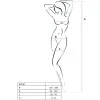 PASSION - WOMAN BS016 BODYSTOCKING BLACK ONE SIZE