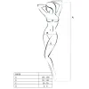 PASSION - WOMAN BS038 RED BODYSTOCKING ONE SIZE