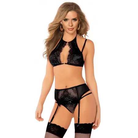 ME-SEDUCE - JANICE SET BLACK L/XL