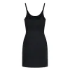 BYE-BRA - SINGLE DRESS INVISIBLE BLACK SIZE L