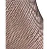 QUEEN LINGERIE - NET BODY DRESS WITH DIAMONDS S/L
