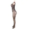 PASSION - WOMAN BS059 WHITE BODYSTOCKING ONE SIZE