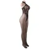 PASSION - WOMAN BS060 BODYSTOCKING BLACK ONE SIZE