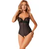 ME-SEDUCE - GINETTE CHEMISE BLACK L/XL