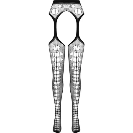 PASSION - ECO COLLECTION BODYSTOCKING ECO S008 BLACK