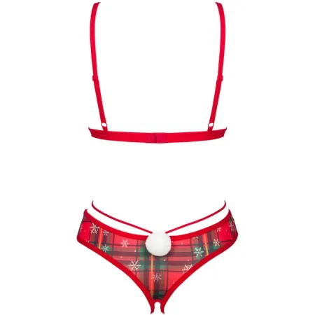 PASSION - WOMAN BS086 BLACK BODYSTOCKING ONE SIZE