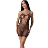 PASSION - BS096 BLACK BODYSTOCKING ONE SIZE