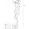 PASSION - BS098 BLACK BODYSTOCKING ONE SIZE