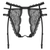 OBSESSIVE - PEARLOVE GARTER BELT BLACK XS/S