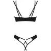 OBSESSIVE - NESARI SET TWO PIECES CROTCHLESS XS/S
