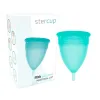 STERCUP - FDA SILICONE MENSTRUAL CUP AQUAMARINE - SIZE L