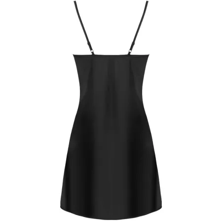 LIVCO CORSETTI FASHION - JACQUELINE LC 90249 DRESSING GOWN + SHIRT + PANTY BLACK L/XL