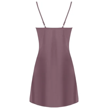 LIVCO CORSETTI FASHION - JACQUELINE LC 90249 DRESSING GOWN + SHIRT + PANTY VIOLET L/XL