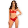 CHILIROSE - CR 4676 SET TWO PIECES RED M