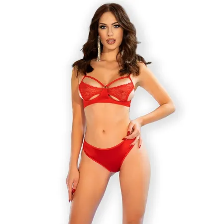 CHILIROSE - CR 4676 SET TWO PIECES RED M