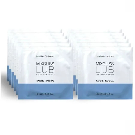MIXGLISS - NATURAL WATER-BASED LUBRICANT 12 SINGLE DOSE 4 ML