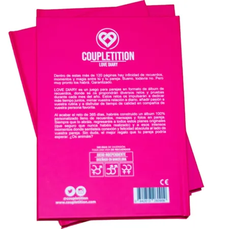COUPLETITION - LOVE DIARY ALBUM OF MEMORIES & WISHES FOR A COUPLE