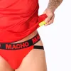 MACHO - RED T-SHIRT L/XL