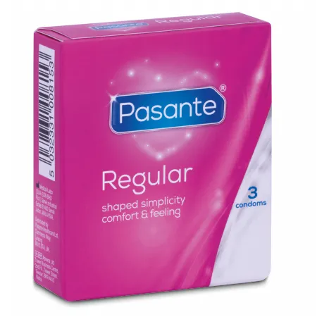 PASANTE - CONDOM REGULAR RANGE 3 UNITS